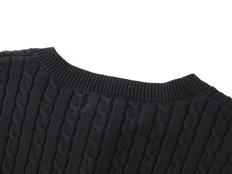 Style number: 2501 P200 Polo Ralph Lauren sweater Pony embroidered cable style single-breasted long-sleeved knit Color: White Pink Black Navy Gray Size: S (90-100) m (110-120) L (130-140) xL (150-160)